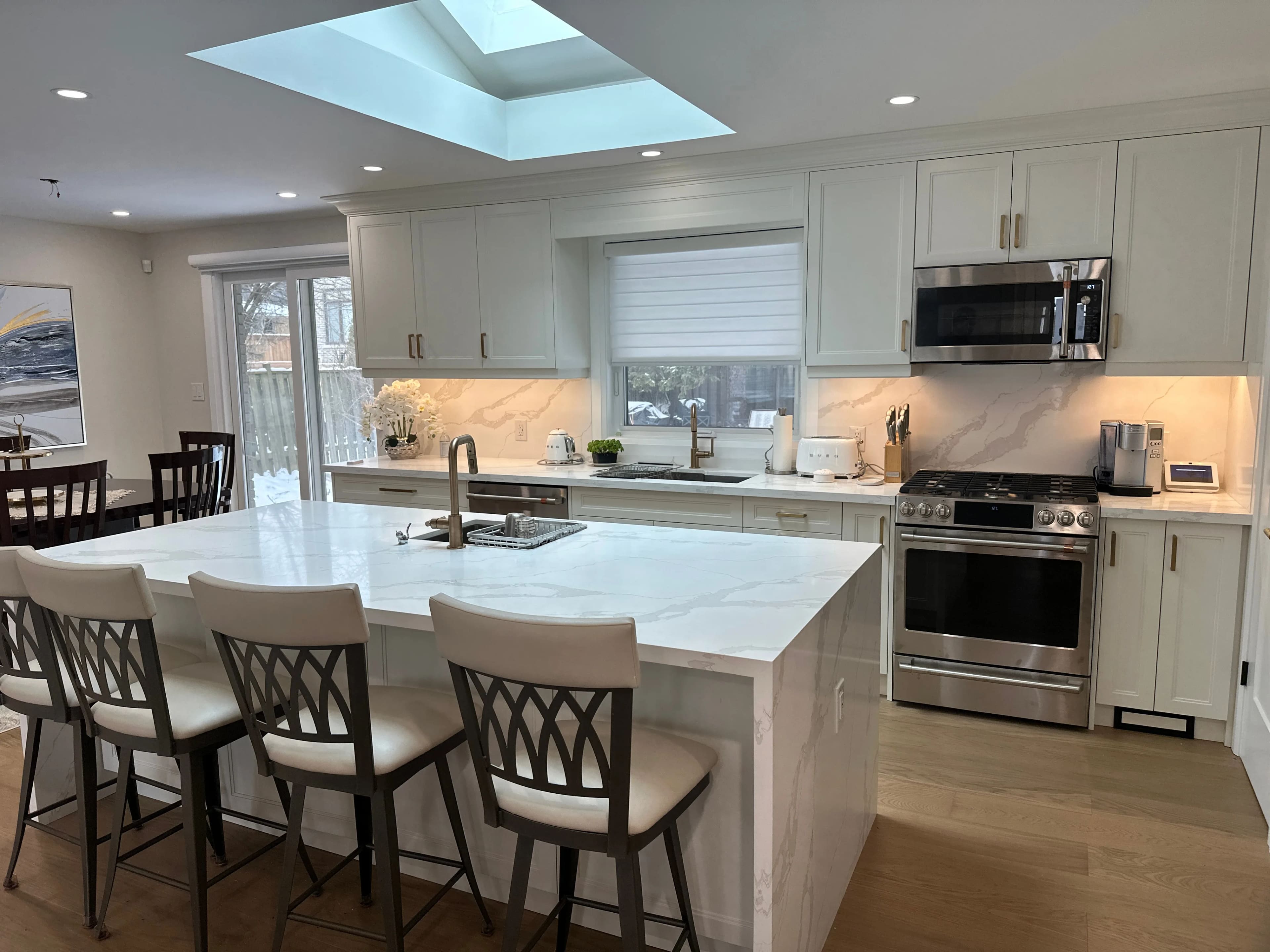 Modern kitchen renovation