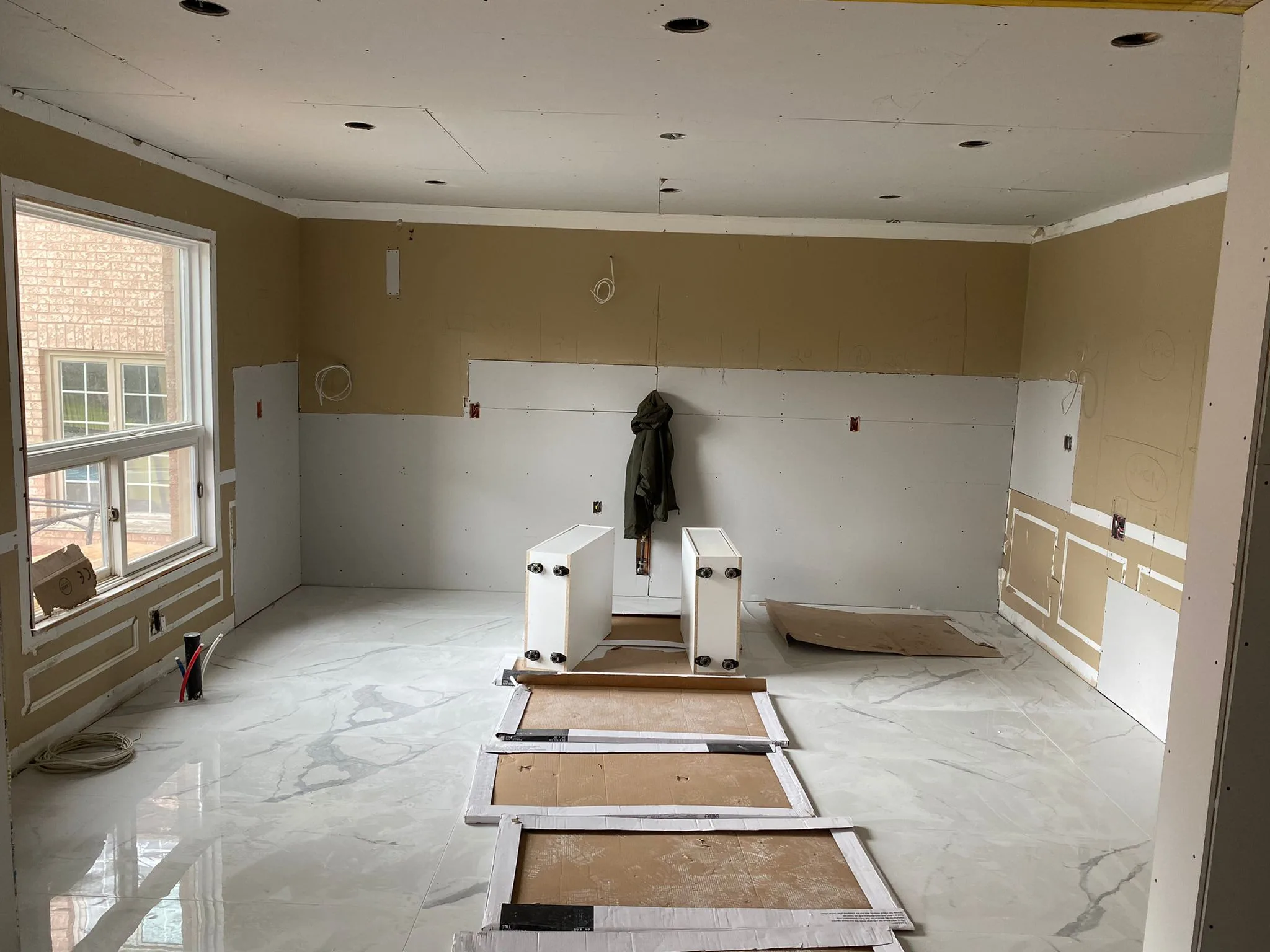 Kitchen remodeling project