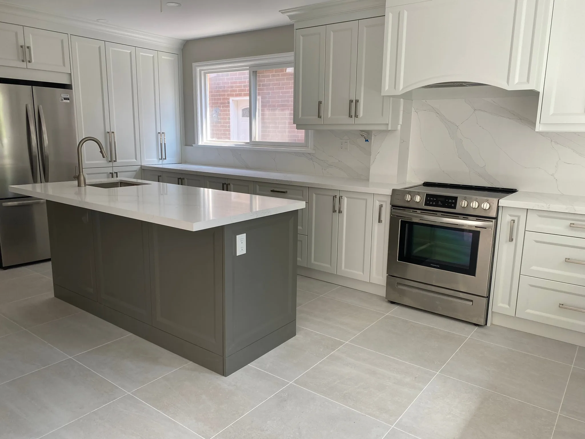 Bright renovated kitchen